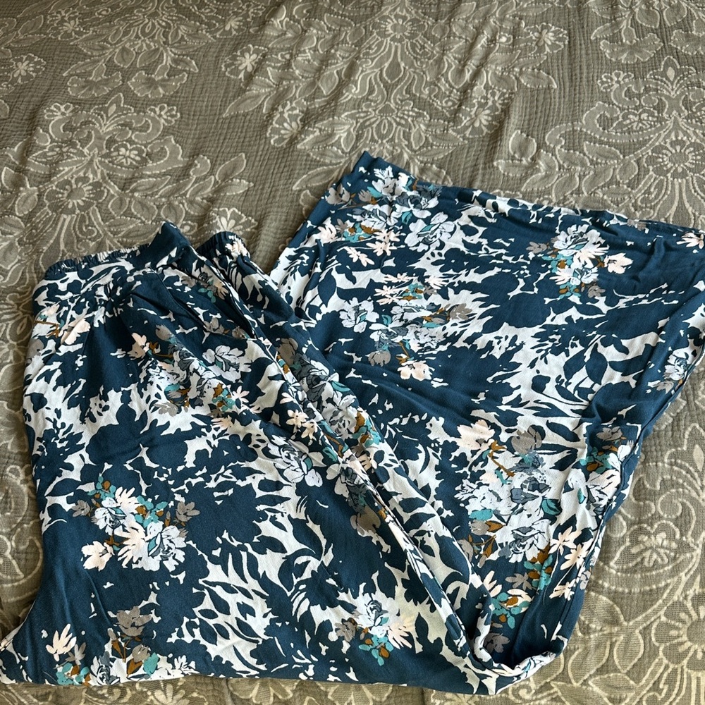 Free people wide leg pants